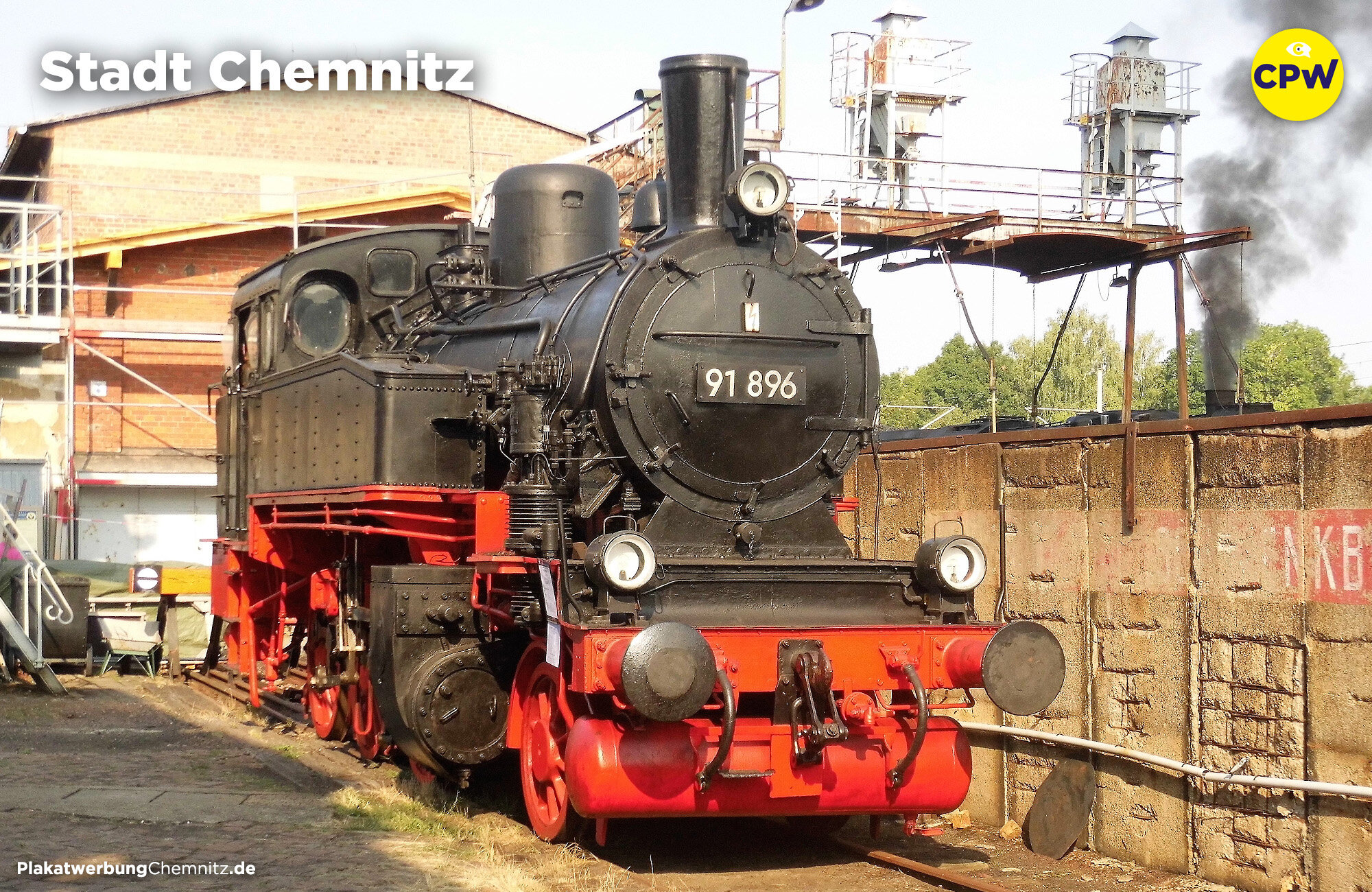 Eisenbahnmuseum in Chemnitz - Kulturhauptstadt Europas 2025