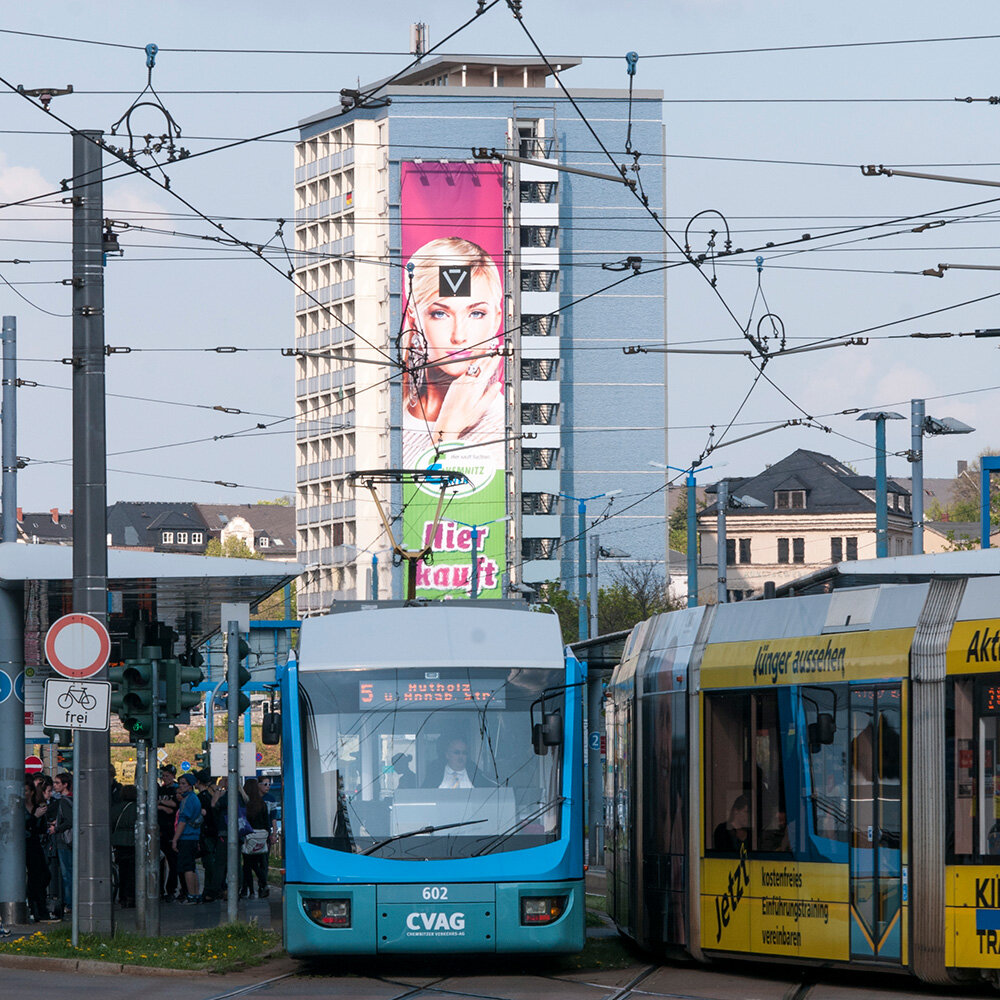 Chemnitz - Kulturhauptstadt Europas 2025 - Infrastruktur und Mobilität