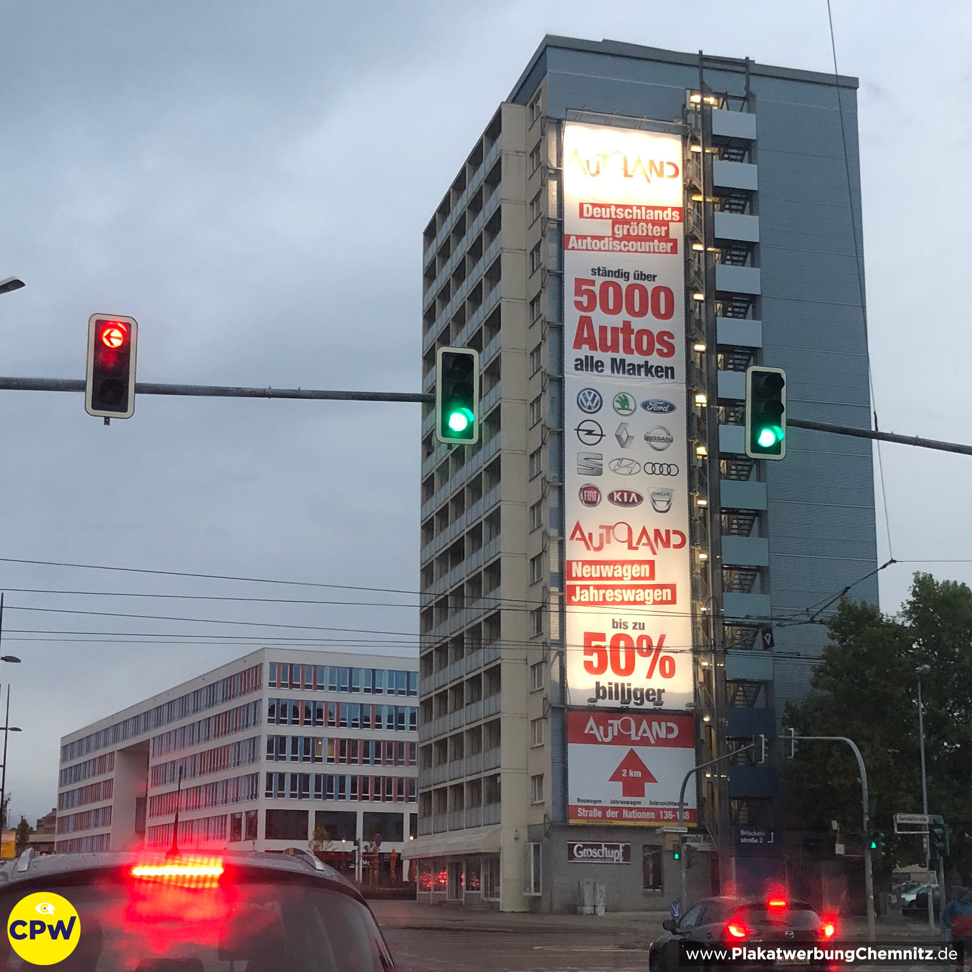 CPW Plakatwerbung Chemnitz - Autoland