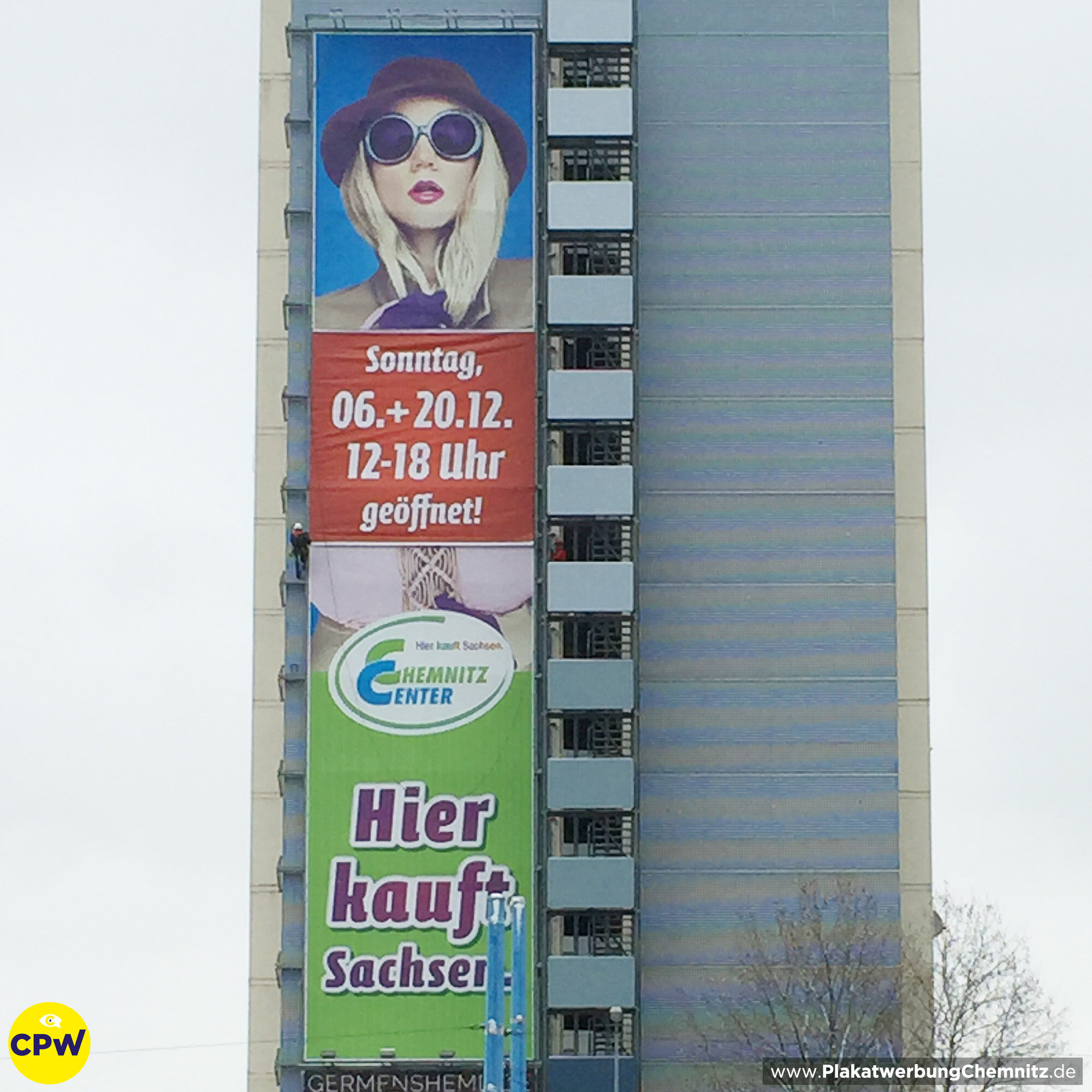 CPW Plakatwerbung Chemnitz - Chemnitz Center Einkaufszentrum