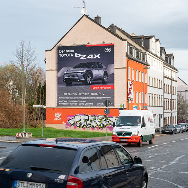 Plakatwerbung Chemnitz - Hohe öffentliche Wahrnehmung