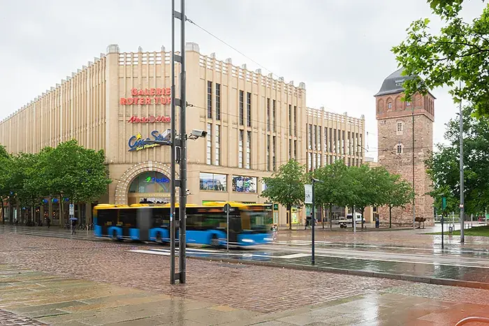 Galerie Roter Turm mit Cinestar Kino und über 50 Einrichtungen, Foto: René König, 2026