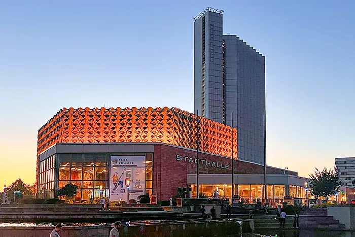 Stadthalle Chemnitz und Hotel Kongress, Foto: René König, 2024
