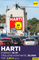 81 m² Bannerwerbung am Standort HARTI in Chemnitz -...