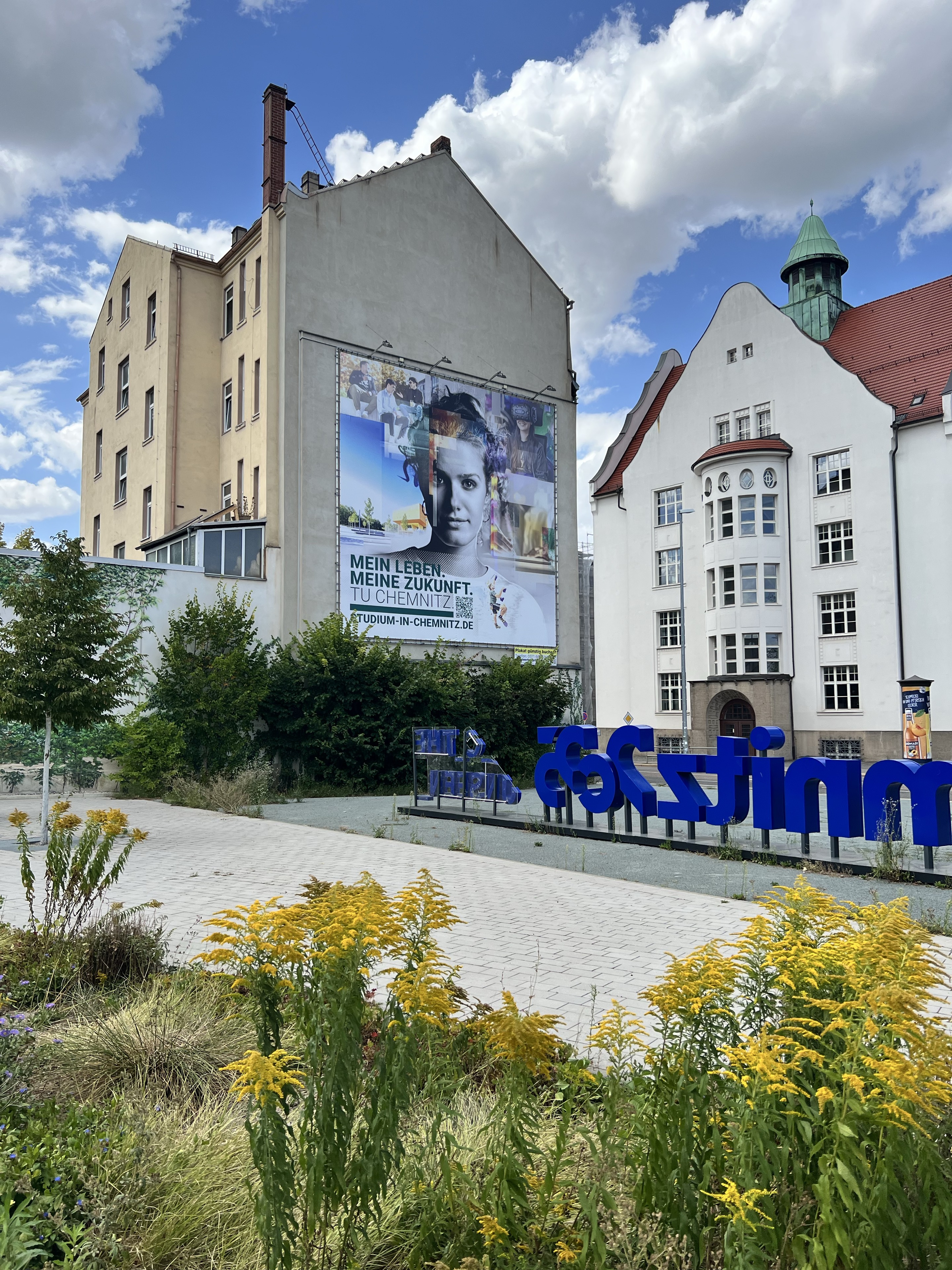 Studienwerbung der TU Chemnitz am Standort HARTI