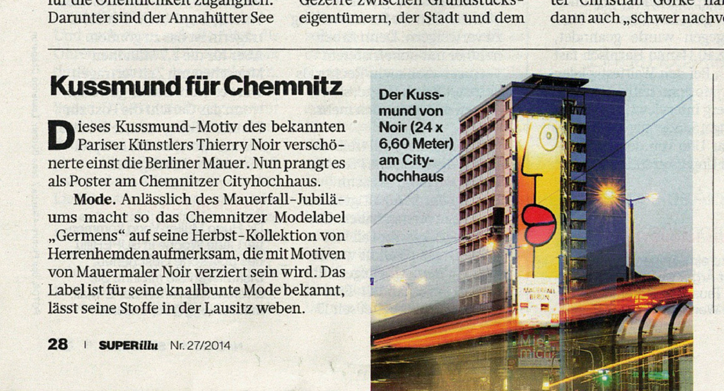 Presseausschnitt: SuperIllu, Juni 2014