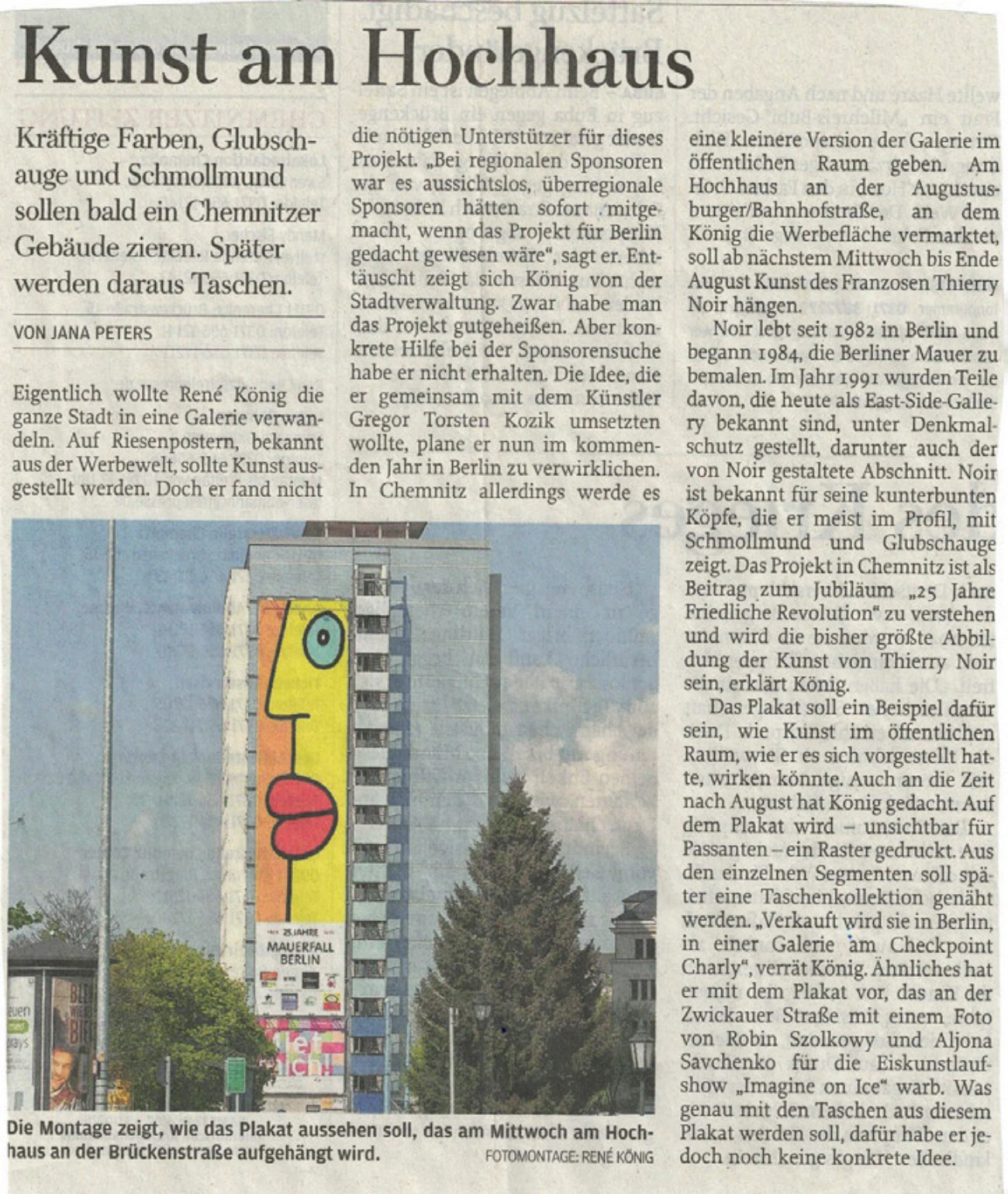 Presseausschnitt: Freie Presse, 20.06.2014