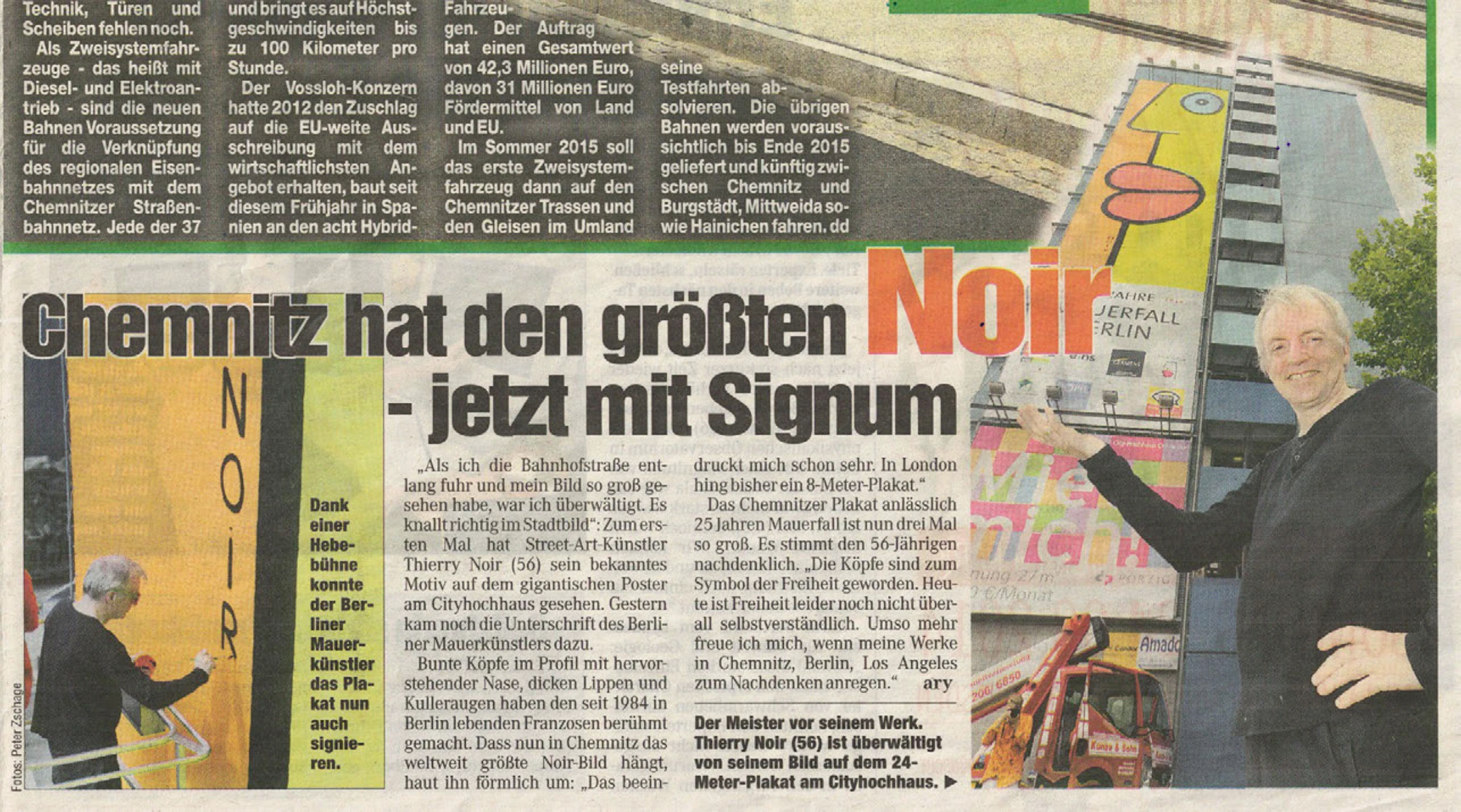 Presseausschnitt: Morgenpost, 08.2014